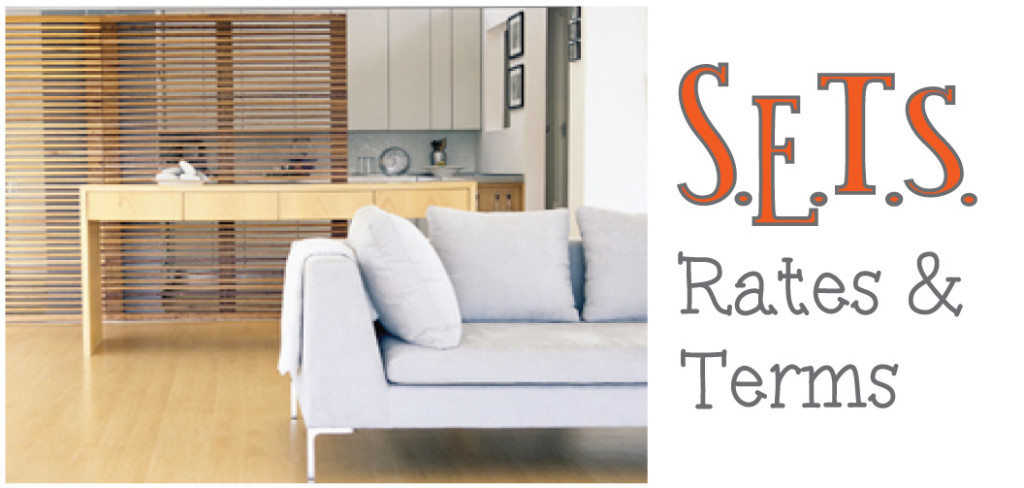 Rates & terms F